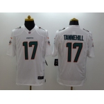 Nike Miami Dolphins #17 Ryan Tannehill 2013 White Limited Jersey