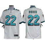 Nike Miami Dolphins #22 Reggie Bush White Limited Jersey