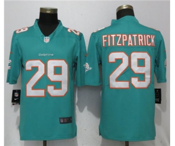 Nike Miami Dolphins 29 Minkah Fitzpatrick Aqua Vapor Untouchable Limited Jersey