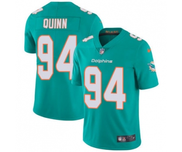Nike Miami Dolphins #94 Robert Quinn Aqua Green Team Color Men's Stitched NFL Vapor Untouchable Limited Jersey