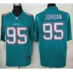 Nike Miami Dolphins #95 Dion Jordan 2013 Green Limited Jersey