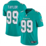 Nike Miami Dolphins #99 Jason Taylor Aqua Green Team Color Men's Stitched NFL Vapor Untouchable Limited Jersey