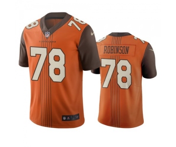 Cleveland Browns #78 Greg Robinson Brown Vapor Limited City Edition NFL Jersey