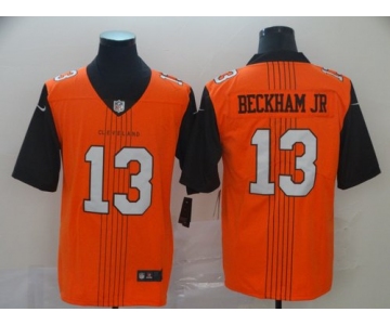 Nike Browns 13 Odell Beckham Jr. Brown City Edition Vapor Untouchable Limited Jersey