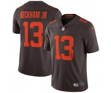 Nike Cleveland Browns #13 Odell Beckham Jr. Brown Alternate 2020 New Vapor Untouchable Limited Jersey