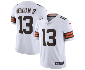 Nike Cleveland Browns #13 Odell Beckham Jr. White 2020 New Vapor Untouchable Limited Jersey