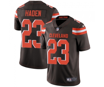 Nike Cleveland Browns #23 Joe Haden Brown Team Color Men's Stitched NFL Vapor Untouchable Limited Jersey