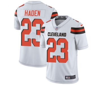 Nike Cleveland Browns #23 Joe Haden White Men's Stitched NFL Vapor Untouchable Limited Jersey