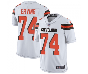 Nike Cleveland Browns #74 Cameron Erving White Men's Stitched NFL Vapor Untouchable Limited Jersey