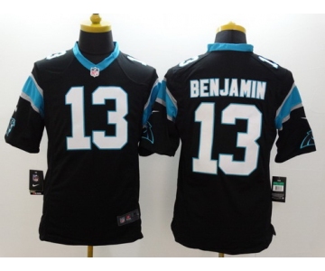 Nike Carolina Panthers #13 Kelvin Benjamin Black Limited Jersey