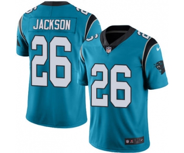 Nike Carolina Panthers #26 Donte Jackson Blue Alternate Men's Stitched NFL Vapor Untouchable Limited Jersey