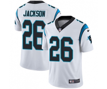 Nike Carolina Panthers #26 Donte Jackson White Men's Stitched NFL Vapor Untouchable Limited Jersey
