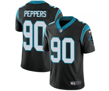 Nike Carolina Panthers #90 Julius Peppers Black Team Color Men's Stitched NFL Vapor Untouchable Limited Jersey