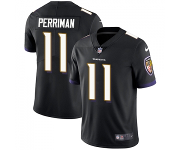 Nike Baltimore Ravens #11 Breshad Perriman Black Alternate Men's Stitched NFL Vapor Untouchable Limited Jersey