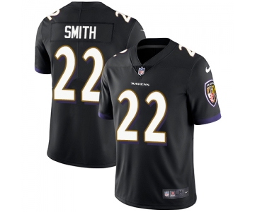 Nike Baltimore Ravens #22 Jimmy Smith Black Alternate Men's Stitched NFL Vapor Untouchable Limited Jersey