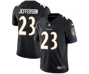 Nike Baltimore Ravens #23 Tony Jefferson Black Alternate Men's Stitched NFL Vapor Untouchable Limited Jersey