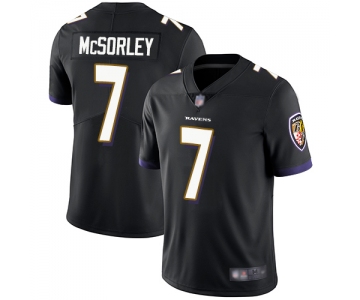 Ravens #7 Trace McSorley Black Alternate Men's Stitched Football Vapor Untouchable Limited Jersey