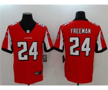 Men's Atlanta Falcons #24 Devonta Freeman Red 2017 Vapor Untouchable Stitched NFL Nike Limited Jersey
