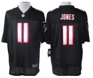 Nike Atlanta Falcons #11 Julio Jones Black Limited Jersey