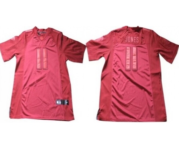 Nike Atlanta Falcons #11 Julio Jones Drenched Limited Red Jersey