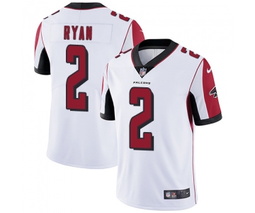 Nike Atlanta Falcons #2 Matt Ryan White Men's Stitched NFL Vapor Untouchable Limited Jersey