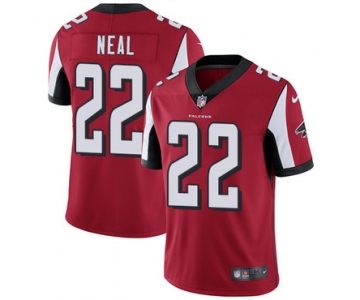 Nike Atlanta Falcons #22 Keanu Neal Red Team Color Men's Stitched NFL Vapor Untouchable Limited Jersey