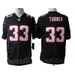 Nike Atlanta Falcons #33 Michael Turner Black Limited Jersey