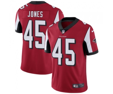 Nike Atlanta Falcons #45 Deion Jones Red Team Color Men's Stitched NFL Vapor Untouchable Limited Jersey