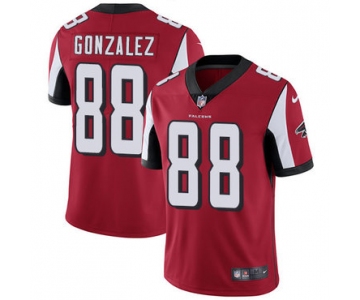 Nike Atlanta Falcons #88 Tony Gonzalez Red Team Color Men's Stitched NFL Vapor Untouchable Limited Jersey