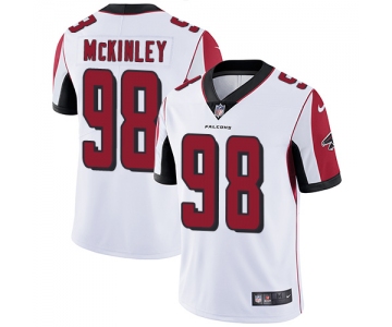 Nike Atlanta Falcons #98 Takkarist McKinley White Men's Stitched NFL Vapor Untouchable Limited Jersey