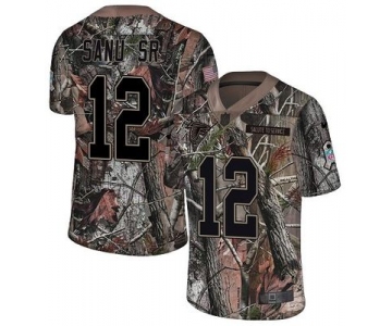 Nike Falcons #12 Mohamed Sanu Sr Camo Men's Stitched NFL Limited Rush Realtree Jersey