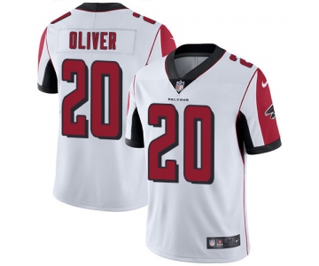 Nike Falcons #20 Isaiah Oliver White Men's Stitched NFL Vapor Untouchable Limited Jersey