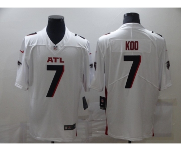Nike Falcons 7 Younghoe Koo White New Vapor Untouchable Limited Jersey