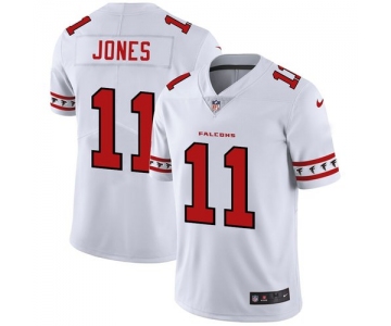 Atlanta Falcons #11 Julio Jones Nike White Team Logo Vapor Limited NFL Jersey
