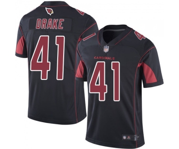 Cardinals #41 Kenyan Drake Black Men's Stitched Football Limited Rush Jersey