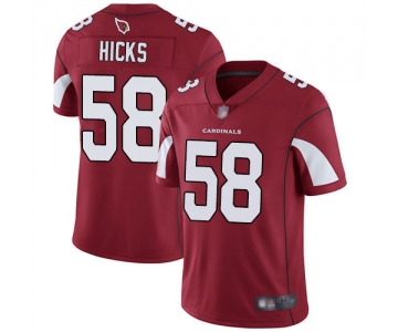 Cardinals #58 Jordan Hicks Red Team Color Men's Stitched Football Vapor Untouchable Limited Jersey