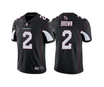 Men's Arizona Cardinals #2 Marquise Brown Black Vapor Untouchable Limited Stitched Jersey