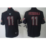 Nike Arizona Cardinals #11 Larry Fitzgerald Black Impact Limited Jersey