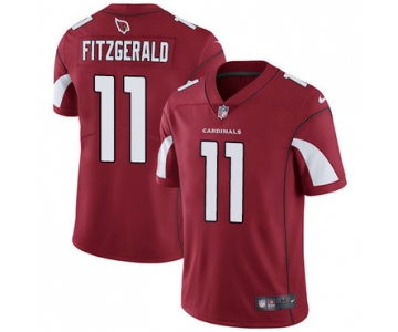 Nike Arizona Cardinals #11 Larry Fitzgerald Red Team Color Men's Stitched NFL Vapor Untouchable Limited Jersey