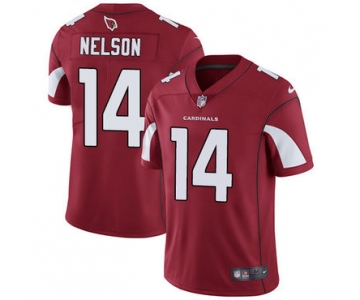 Nike  Arizona Cardinals #14 J.J. Nelson Red Team Color Men's Stitched NFL Vapor Untouchable Limited Jersey
