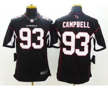 Nike Arizona Cardinals #93 Calais Campbell Black Limited Jersey