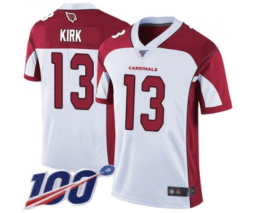 Nike Cardinals #13 Christian Kirk White Men's Stitched NFL 100th Season Vapor Limited Jersey