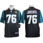 Nike Jacksonville Jaguars #76 Luke Joeckel 2013 Black Game Jersey
