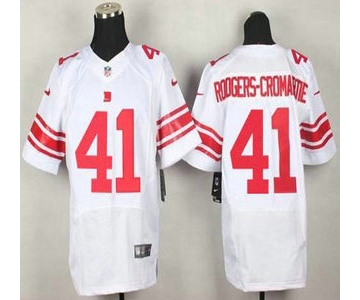 Men's New York Giants #41 Dominique Rodgers-Cromartie Nike White Elite Jersey