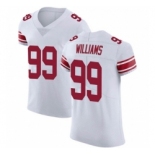 Nike Giants #99 Leonard Williams White Men's Stitched NFL New Elite Jersey