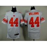 Nike New York Giants #44 Andre Williams White Elite Jersey