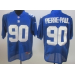 Nike New York Giants #90 Jason Pierre-Paul Blue Elite Jersey