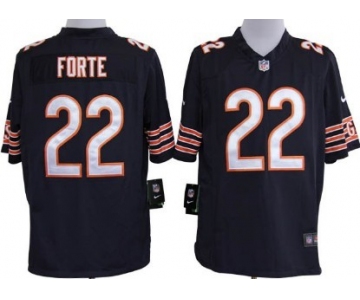 Nike Chicago Bears #22 Matt Forte Blue Game Jersey