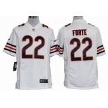 Nike Chicago Bears #22 Matt Forte White Game Jersey