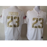 Nike Chicago Bears #23 Devin Hester Salute to Service White Game Jersey